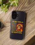 100 MEN. 1 GORILLA. NO SURVIVORS - 01 - Phone Case