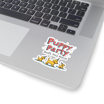 Puppy Party - Sniff, Play, Repeat - 01 - Sticker