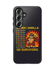 100 MEN. 1 GORILLA. NO SURVIVORS - 01 - Phone Case