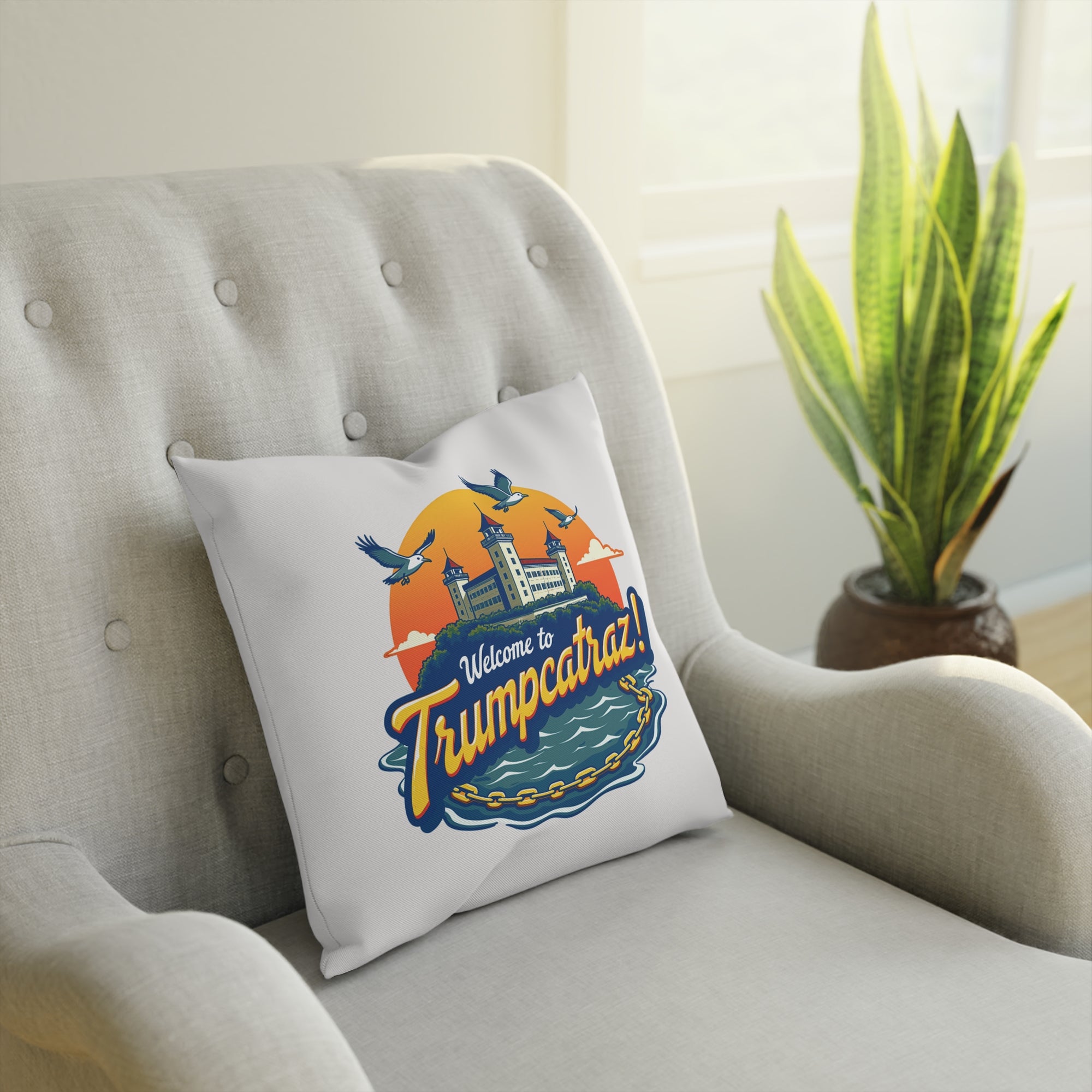 Welcome to Trumpcatraz! - 02 - Pillow