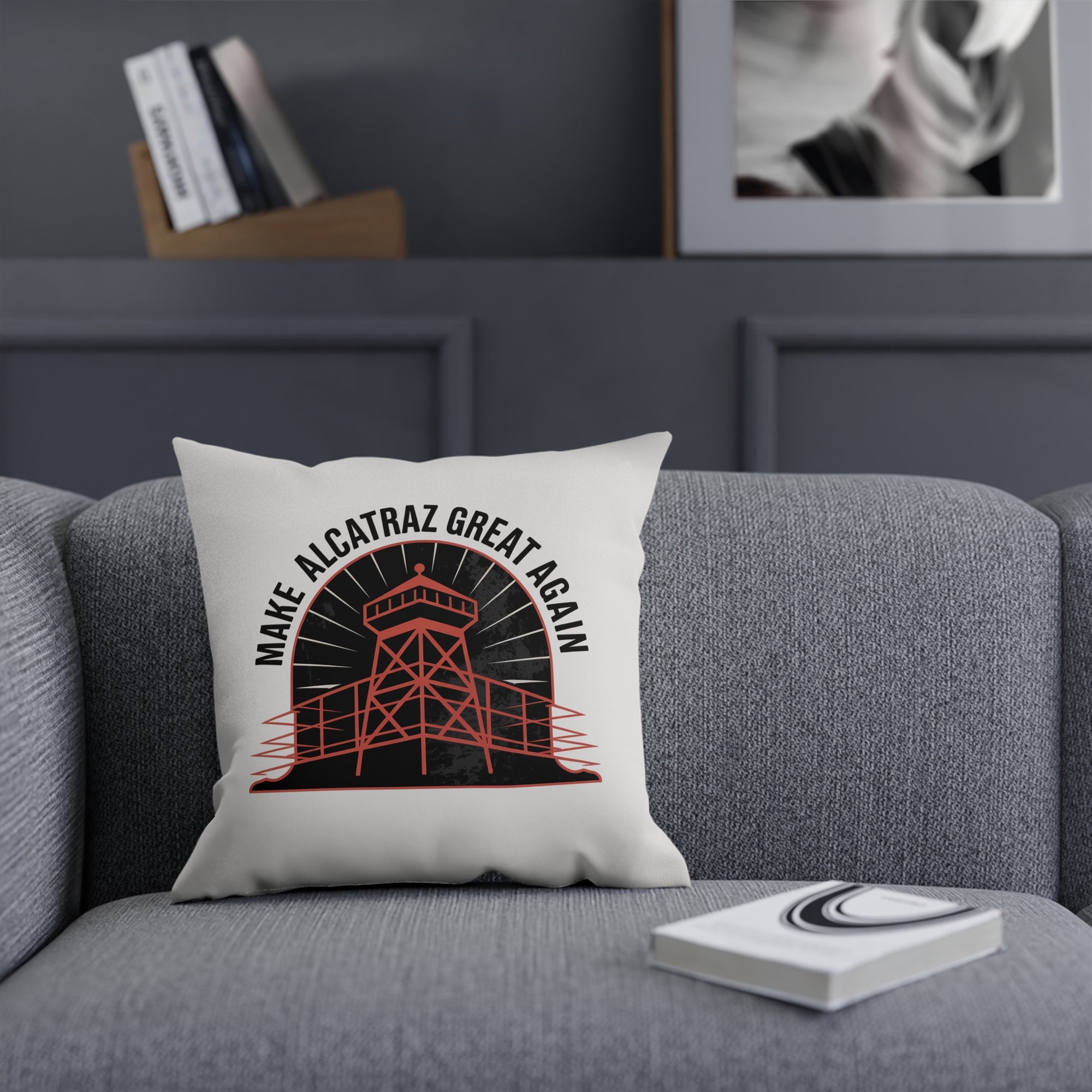 Make Alcatraz Great Again - 01 - Pillow