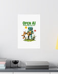 Open AI: Stealing Ghibli since 2021 - 01 - Poster