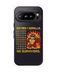 100 MEN. 1 GORILLA. NO SURVIVORS - 01 - Phone Case
