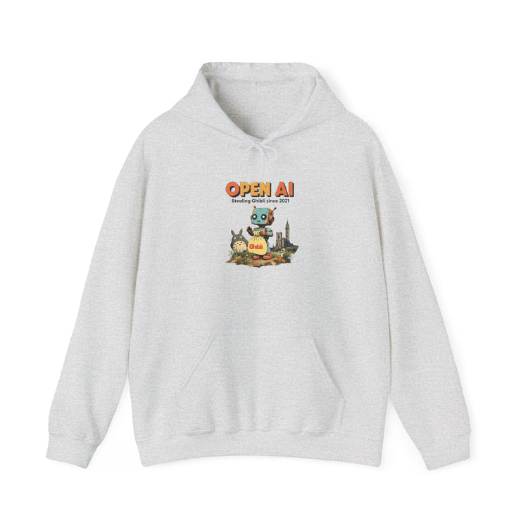 Open AI: Stealing Ghibli since 2021 - 06 - Hoodie