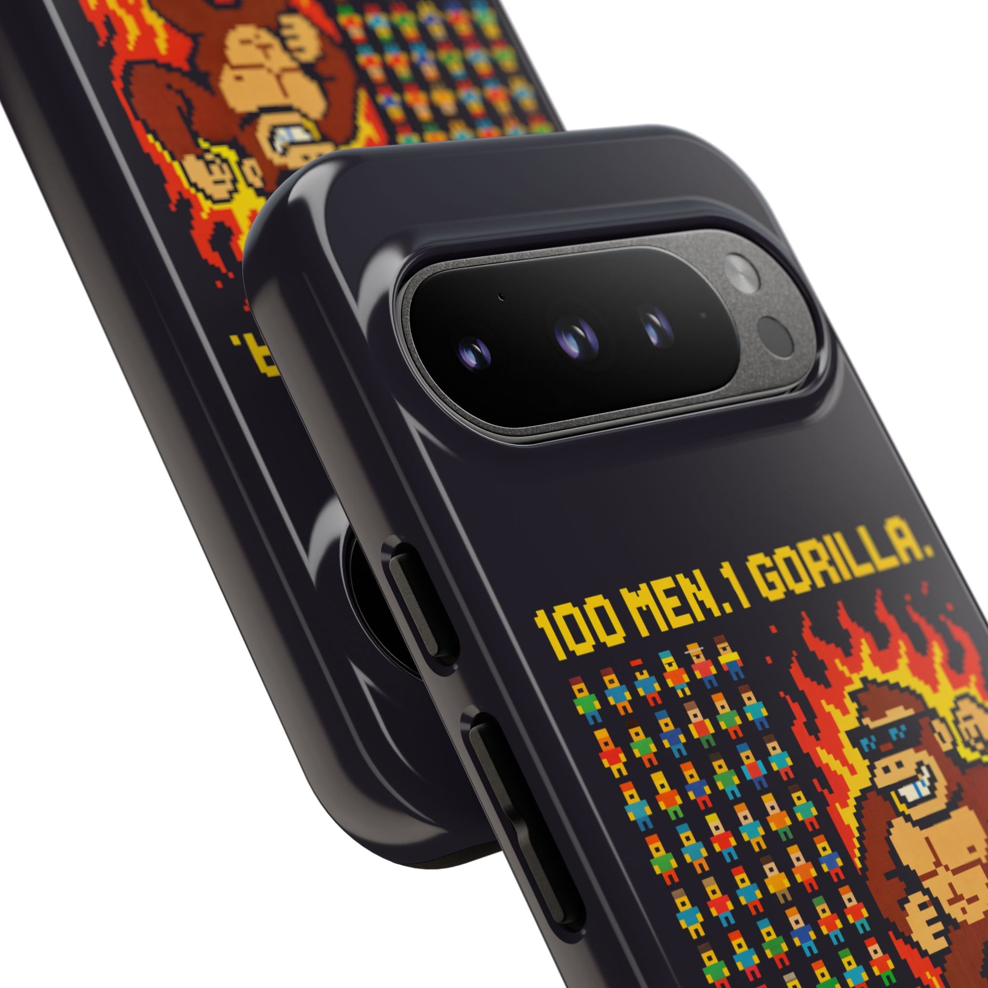 100 MEN. 1 GORILLA. NO SURVIVORS - 01 - Phone Case
