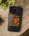 100 MEN. 1 GORILLA. NO SURVIVORS - 01 - Phone Case