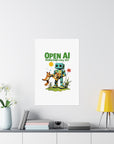 Open AI: Stealing Ghibli since 2021 - 01 - Poster
