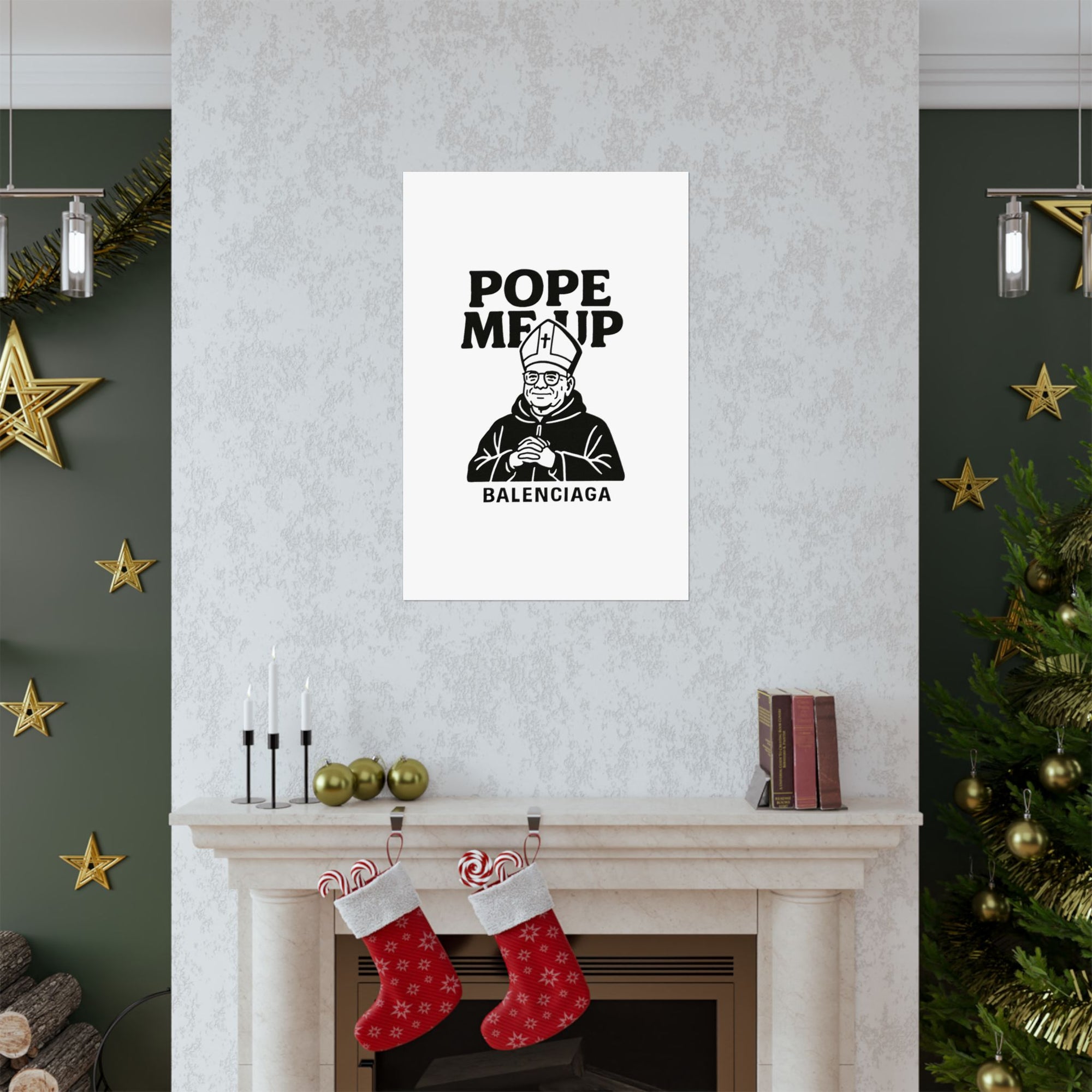 Pope Me Up Balenciaga - 01 - Poster