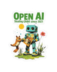 Open AI: Stealing Ghibli since 2021 - 01 - Sticker