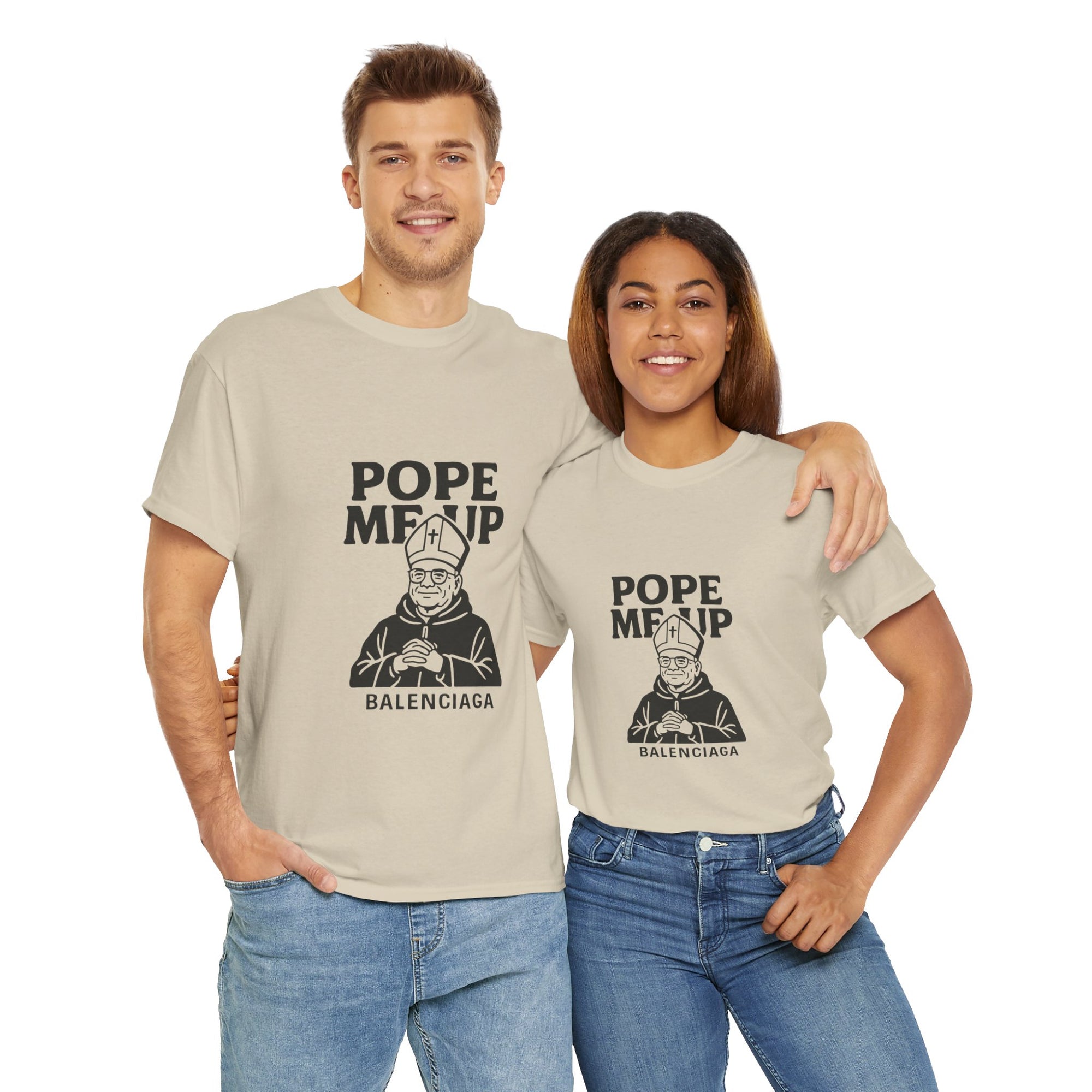 Pope Me Up Balenciaga - 01 - T-Shirt