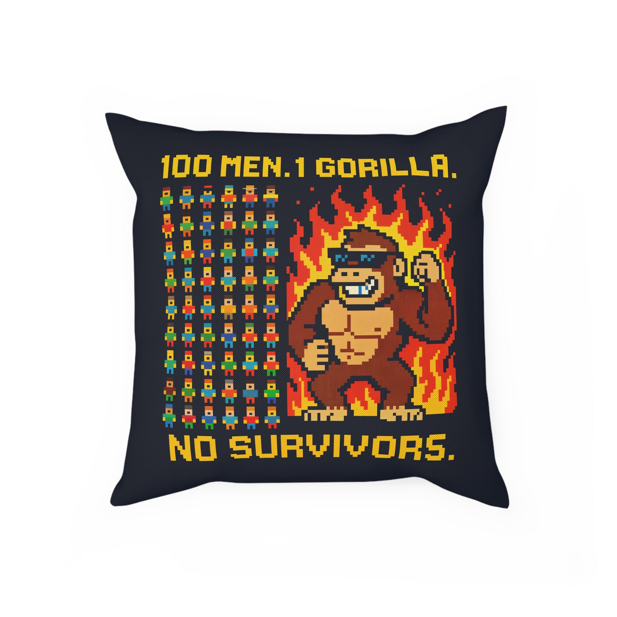 100 MEN. 1 GORILLA. NO SURVIVORS - 01 - Pillow