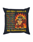 100 MEN. 1 GORILLA. NO SURVIVORS - 01 - Pillow