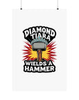 Diamond Tiara Wields A Hammer - 01 - Poster