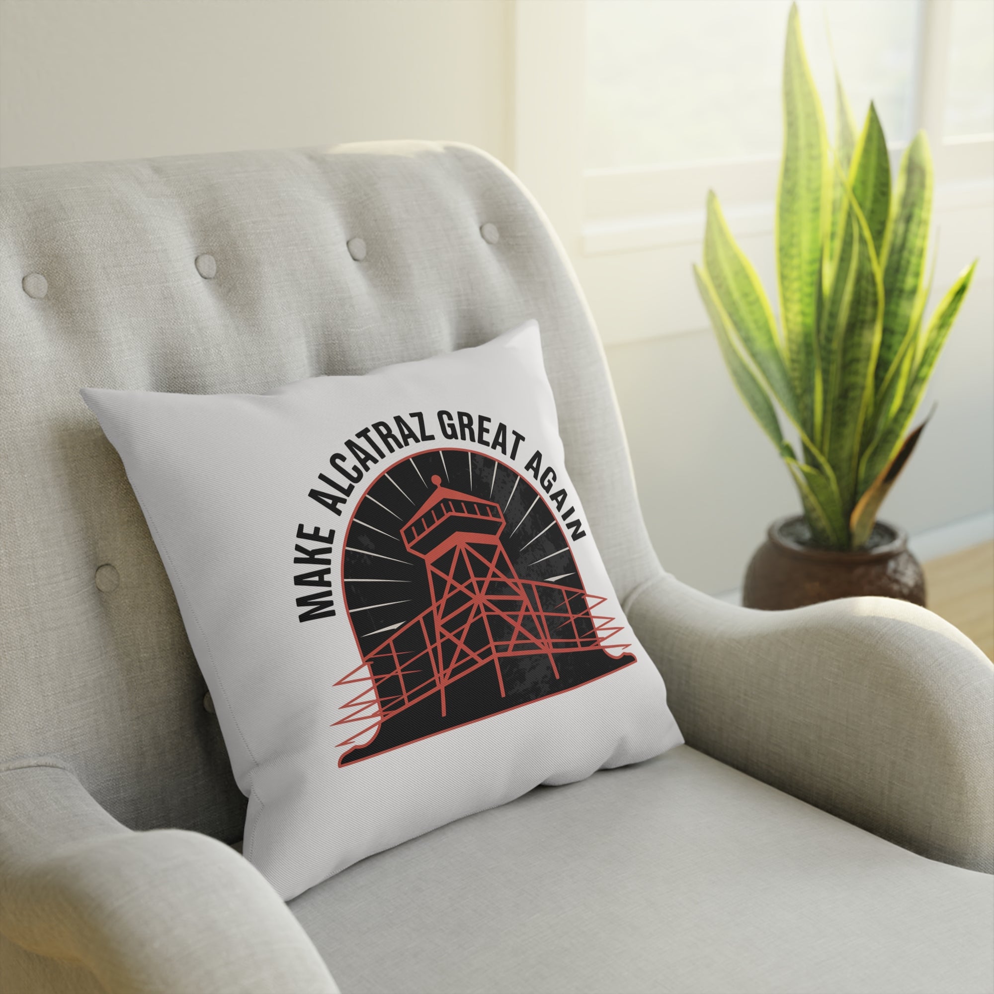 Make Alcatraz Great Again - 01 - Pillow