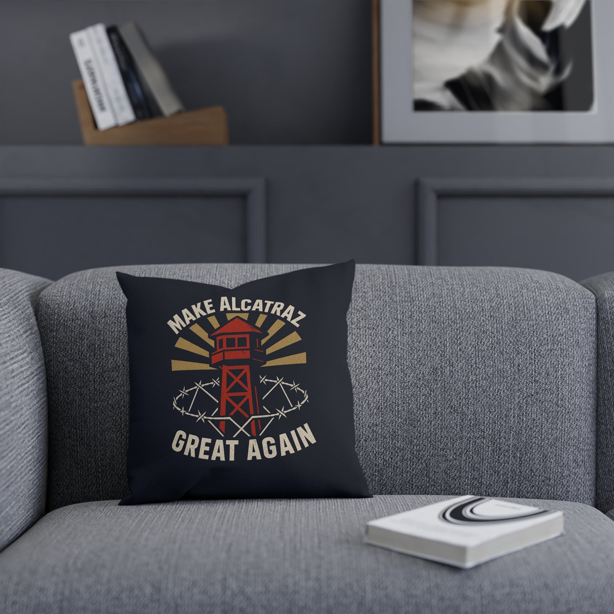 Make Alcatraz Great Again - 02 - Pillow