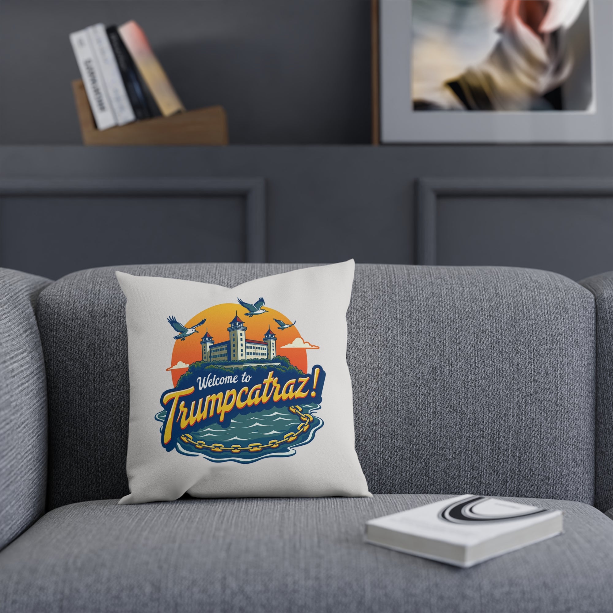 Welcome to Trumpcatraz! - 02 - Pillow
