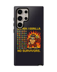 100 MEN. 1 GORILLA. NO SURVIVORS - 01 - Phone Case