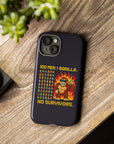 100 MEN. 1 GORILLA. NO SURVIVORS - 01 - Phone Case