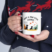 Adopt a Paw-sitive Change - 02 - Mug