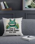 Open AI: Stealing Ghibli since 2021 - 03 - Pillow