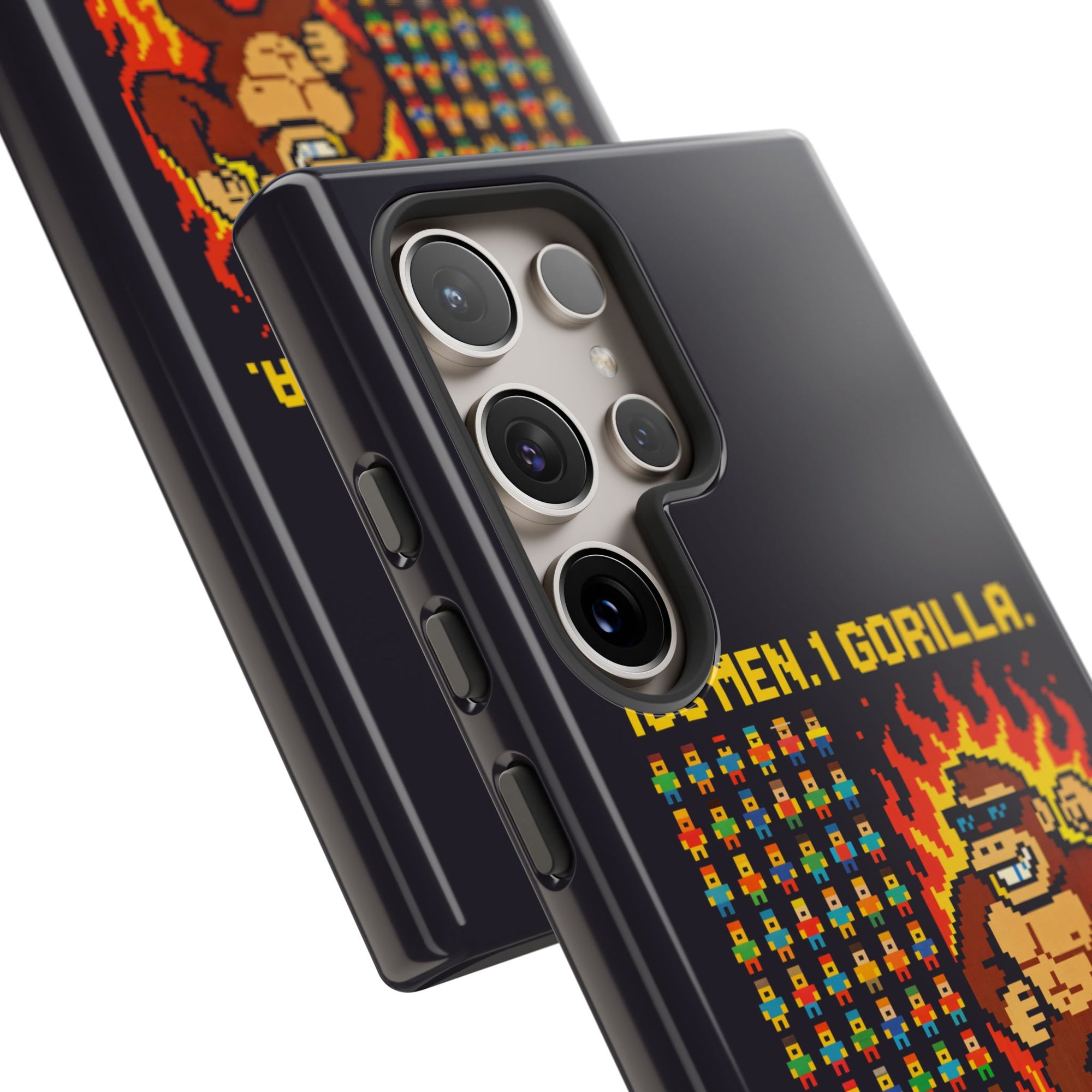 100 MEN. 1 GORILLA. NO SURVIVORS - 01 - Phone Case