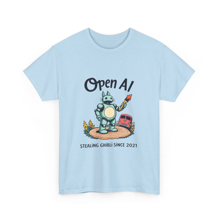 Open AI: Stealing Ghibli since 2021 - 05 - T-Shirt