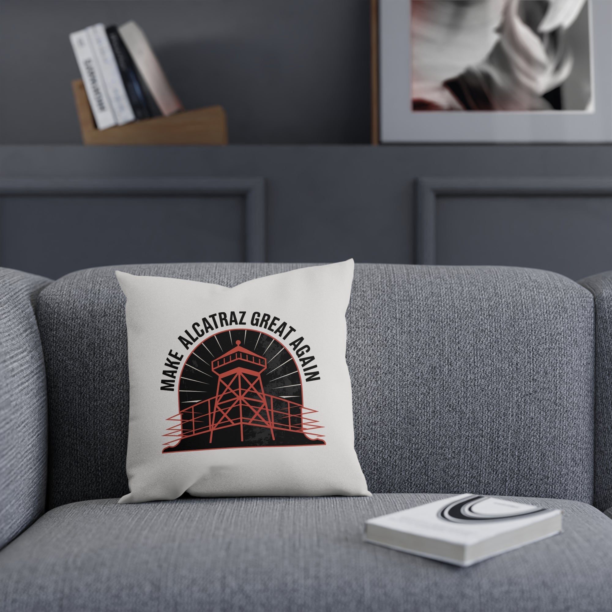 Make Alcatraz Great Again - 01 - Pillow