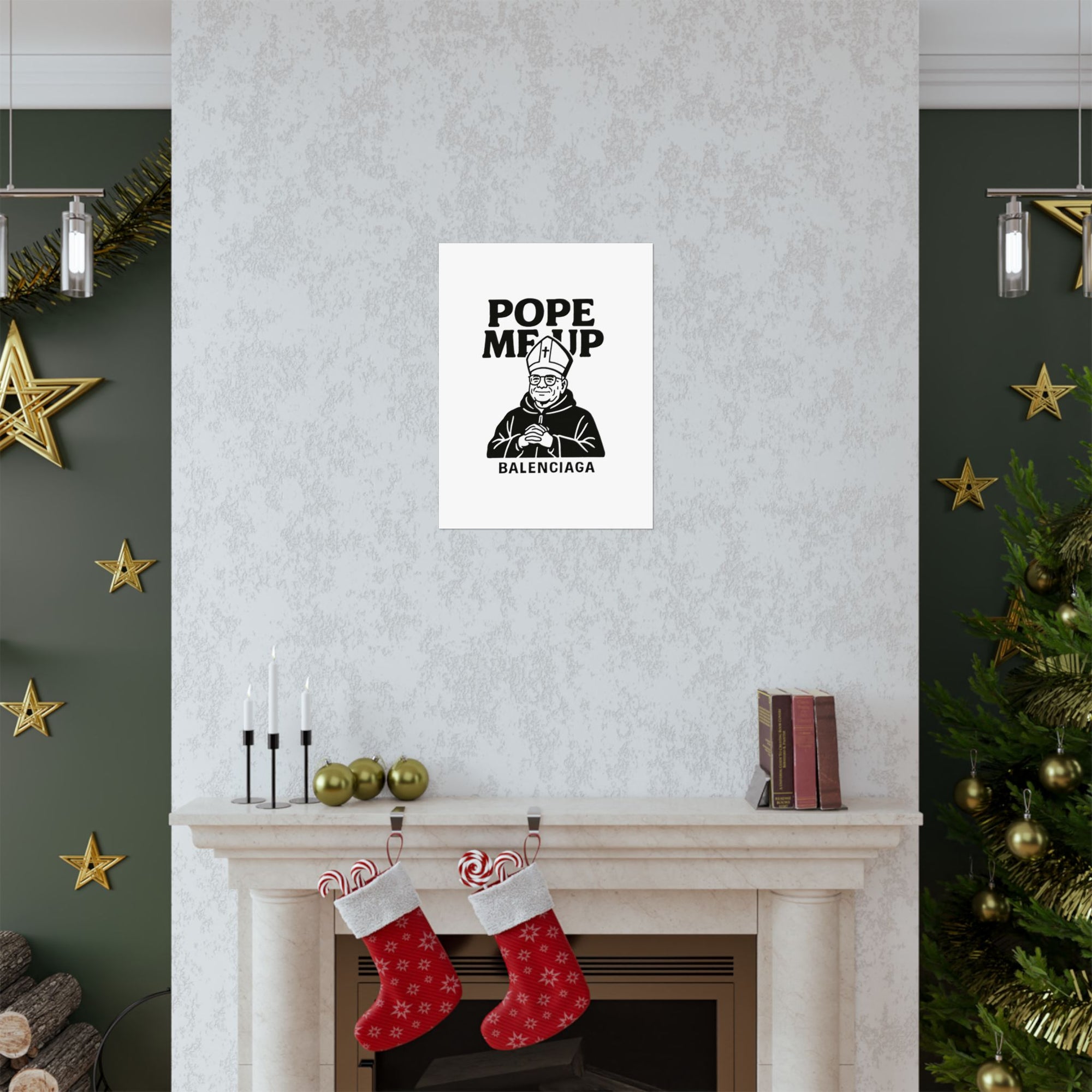 Pope Me Up Balenciaga - 01 - Poster