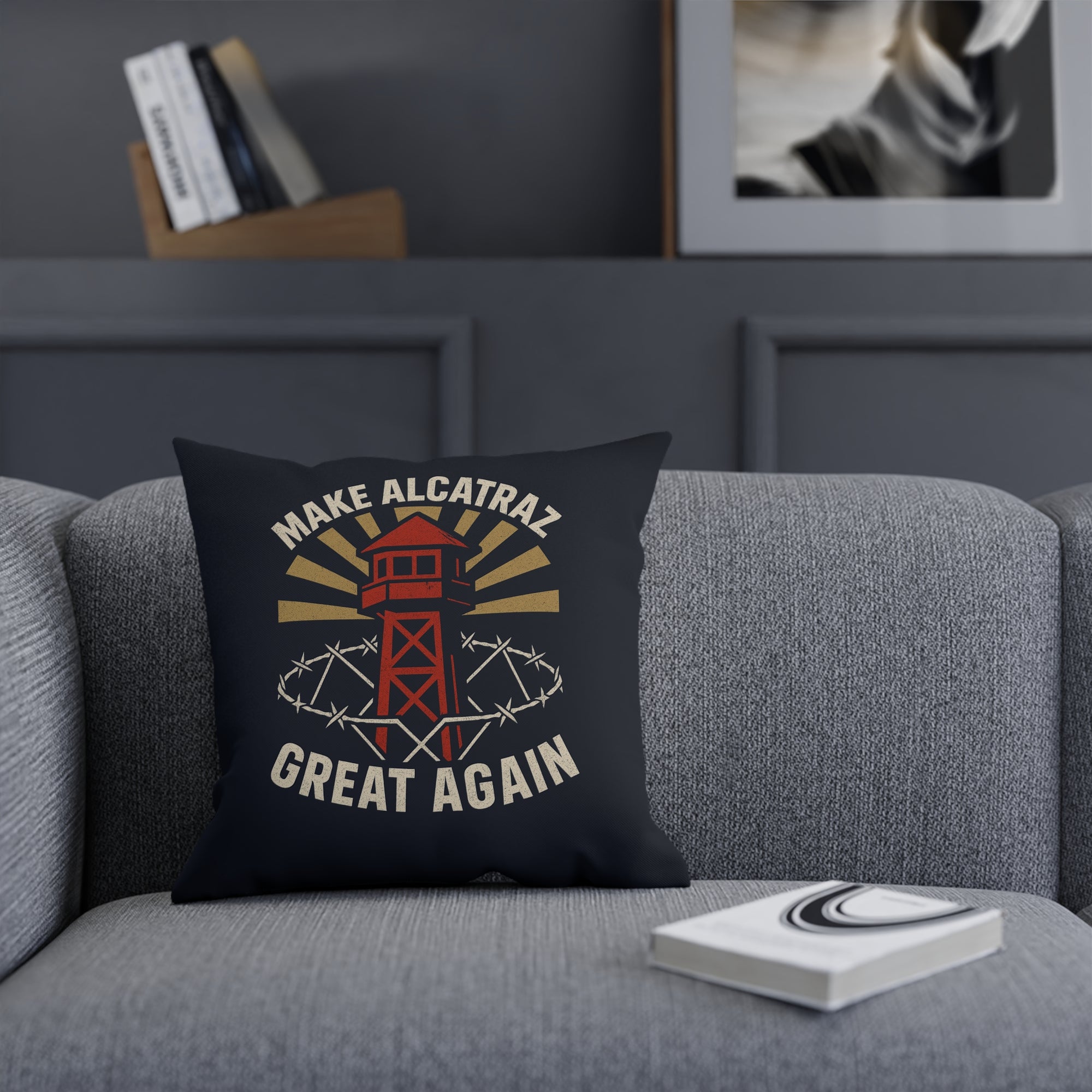 Make Alcatraz Great Again - 02 - Pillow