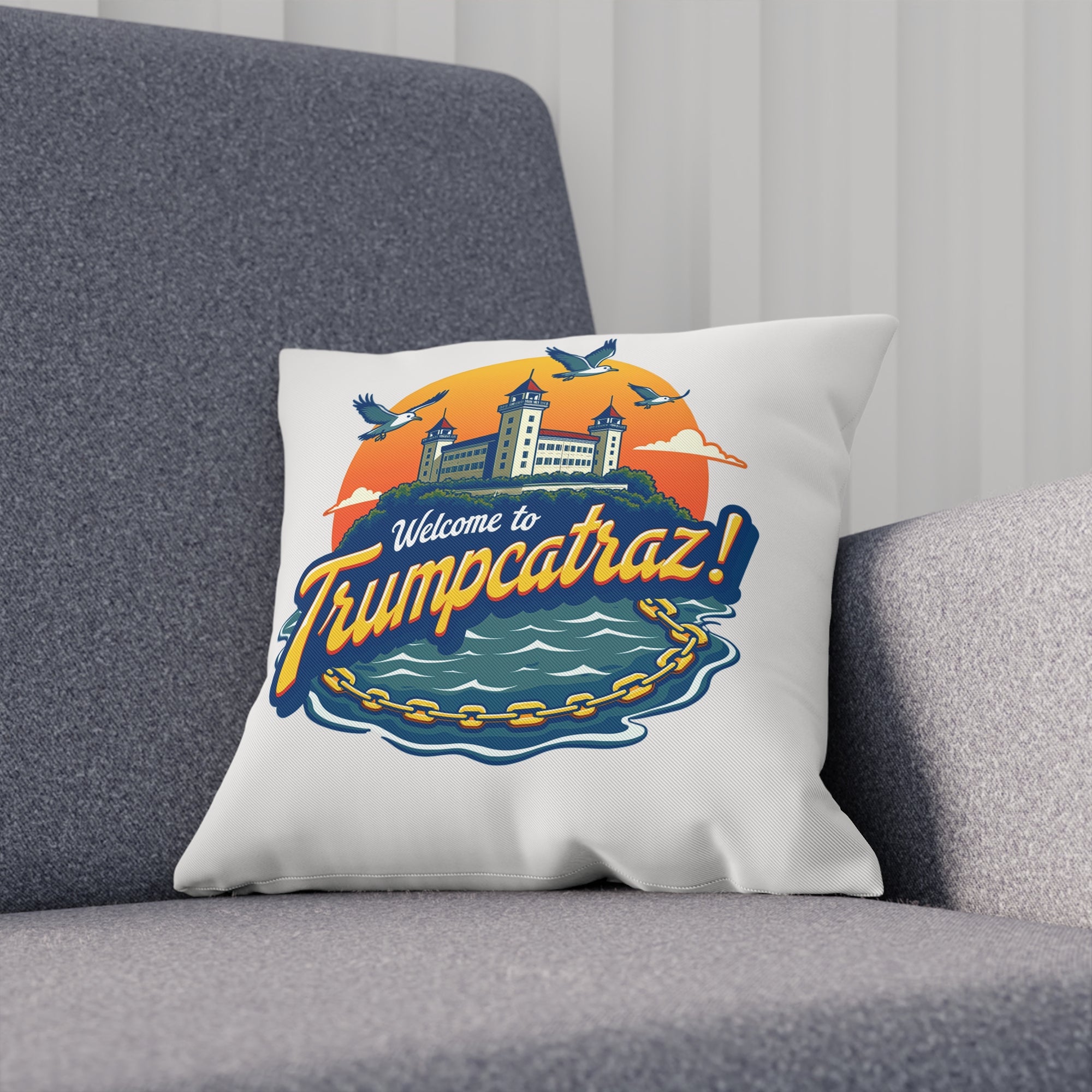 Welcome to Trumpcatraz! - 02 - Pillow