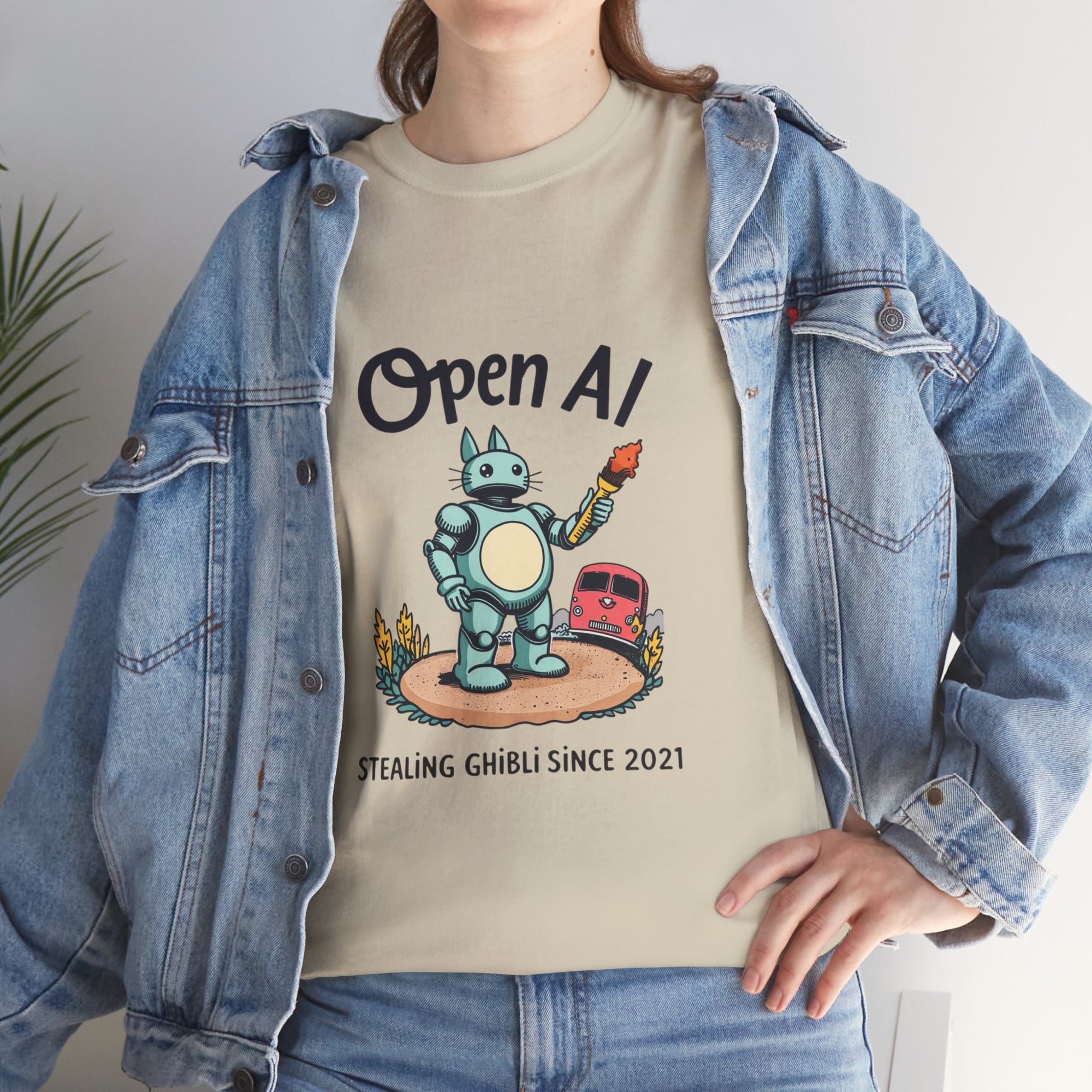 Open AI: Stealing Ghibli since 2021 - 05 - T-Shirt