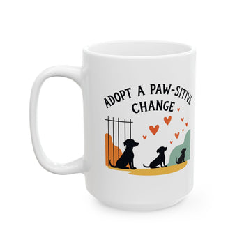 Adopt a Paw-sitive Change - 02 - Mug
