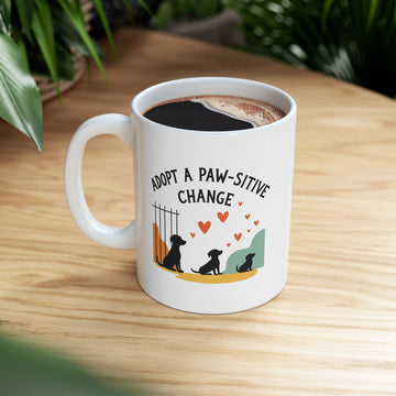 Adopt a Paw-sitive Change - 02 - Mug