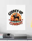 GIDDEY-UP, STAT COWBOY! - 01 - Poster
