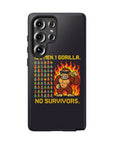 100 MEN. 1 GORILLA. NO SURVIVORS - 01 - Phone Case