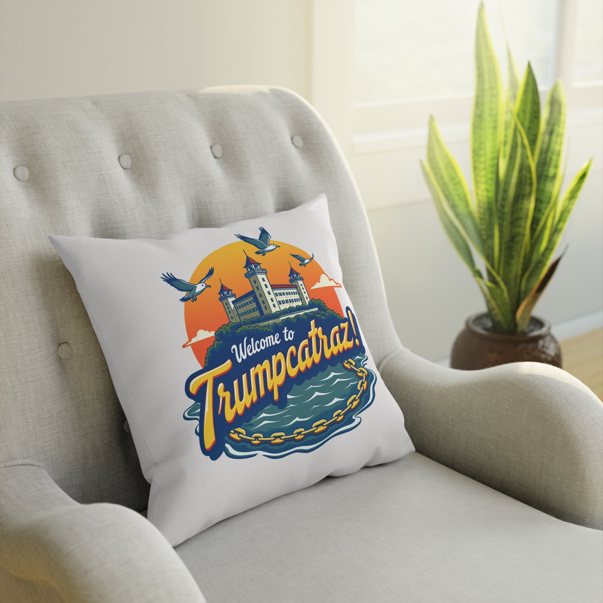 Welcome to Trumpcatraz! - 02 - Pillow